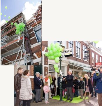 opening door de burgemeester