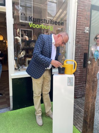 opening door de burgemeester